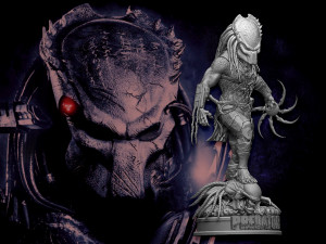 Predator Wolf 3Dプリントモデル