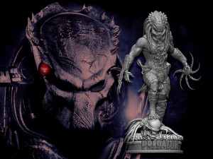 Predator Wolf 3Dプリントモデル