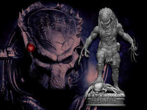 Predator Wolf 3Dプリントモデル