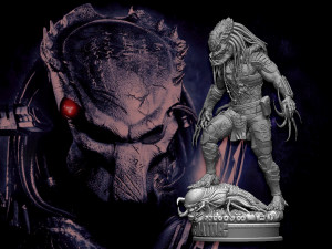 Predator Wolf 3Dプリントモデル
