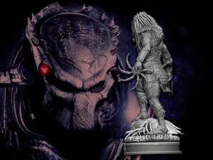 Predator Wolf 3Dプリントモデル