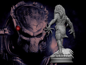 Predator Wolf 3Dプリントモデル
