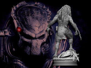 Predator Wolf 3Dプリントモデル