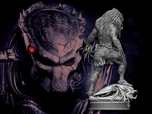 Predator Wolf 3Dプリントモデル