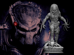 Predator Wolf 3Dプリントモデル