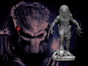 Predator Wolf 3Dプリントモデル