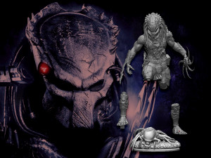 Predator Wolf 3Dプリントモデル