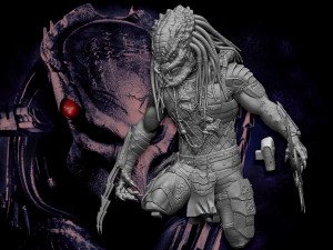 Predator Wolf 3Dプリントモデル