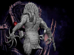 Predator Wolf 3D Print Model