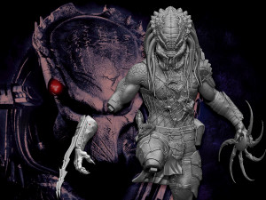 Predator Wolf 3Dプリントモデル