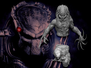 Predator Wolf 3Dプリントモデル