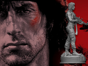 Rambo First Blood 2 3D Print Model