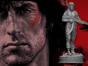 Rambo First Blood 2 3D Print Model
