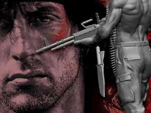 Rambo First Blood 2 3D Print Model