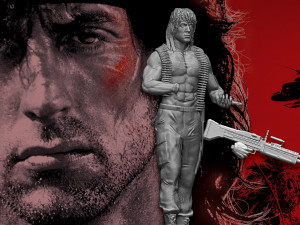 Rambo First Blood 2 3D Print Model