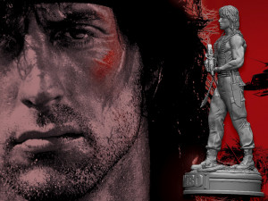 Rambo First Blood 2 3D Print Model