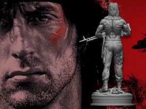Rambo First Blood 2 3D Print Model
