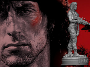 Rambo First Blood 2 3D Print Model
