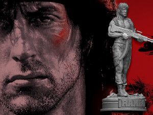 Rambo First Blood 2 3D Print Model