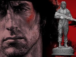 Rambo First Blood 2 3D Print Model