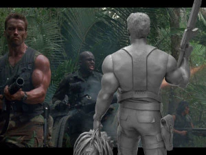 Predator 1987 Major Alan Dutch 3D Print Model