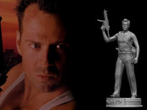 Die Hard 1988 3D Print Model