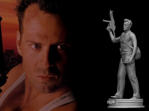 Die Hard 1988 3D Print Model