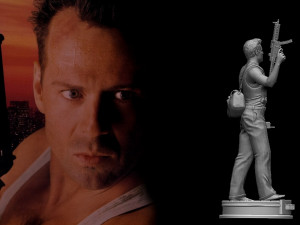 Die Hard 1988 3D Print Model