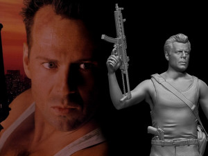 Die Hard 1988 3D Print Model