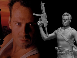 Die Hard 1988 3D Print Model