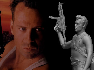 Die Hard 1988 3D Print Model