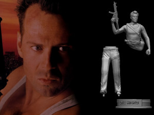 Die Hard 1988 3D Print Model