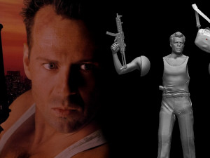Die Hard 1988 3D Print Model