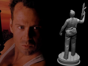 Die Hard 1988 3D Print Model