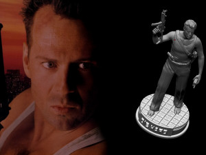 Die Hard 1988 3D Print Model
