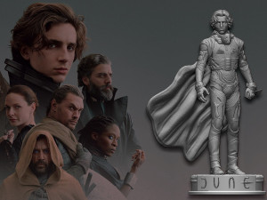 Paul Atreides Dune 3D Print Model