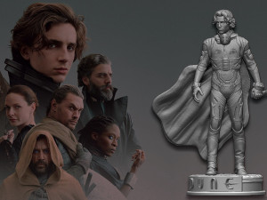 Paul Atreides Dune 3D Принт Модель