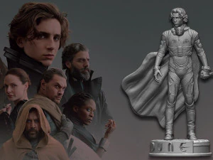 Paul Atreides Dune 3D Print Model
