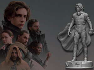 Paul Atreides Dune 3D Print Model