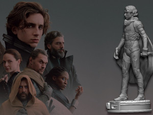 Paul Atreides Dune 3D Принт Модель