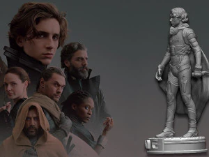 Paul Atreides Dune 3D Print Model