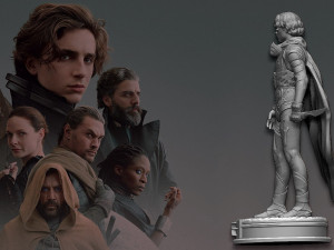 Paul Atreides Dune 3D Принт Модель