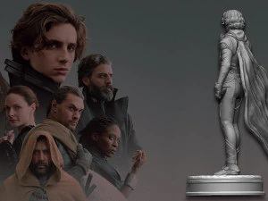 Paul Atreides Dune 3D Print Model