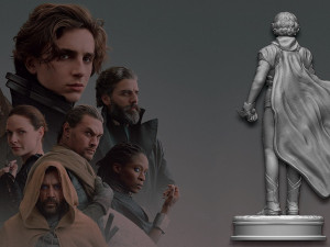 Paul Atreides Dune 3D Принт Модель