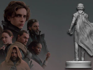 Paul Atreides Dune 3D Print Model