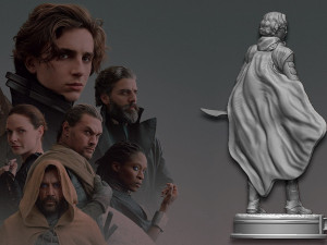 Paul Atreides Dune 3D Принт Модель