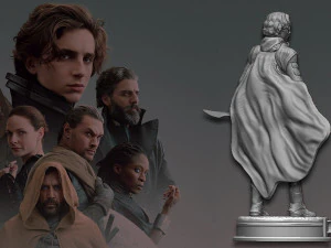 Paul Atreides Dune 3D Print Model