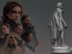 Paul Atreides Dune 3D Принт Модель