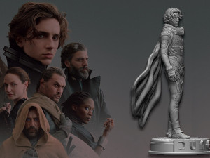 Paul Atreides Dune 3D Принт Модель