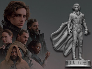 Paul Atreides Dune 3D Принт Модель